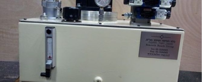 יחידת כח הידראולית למכונת הזרקת פלסטיק